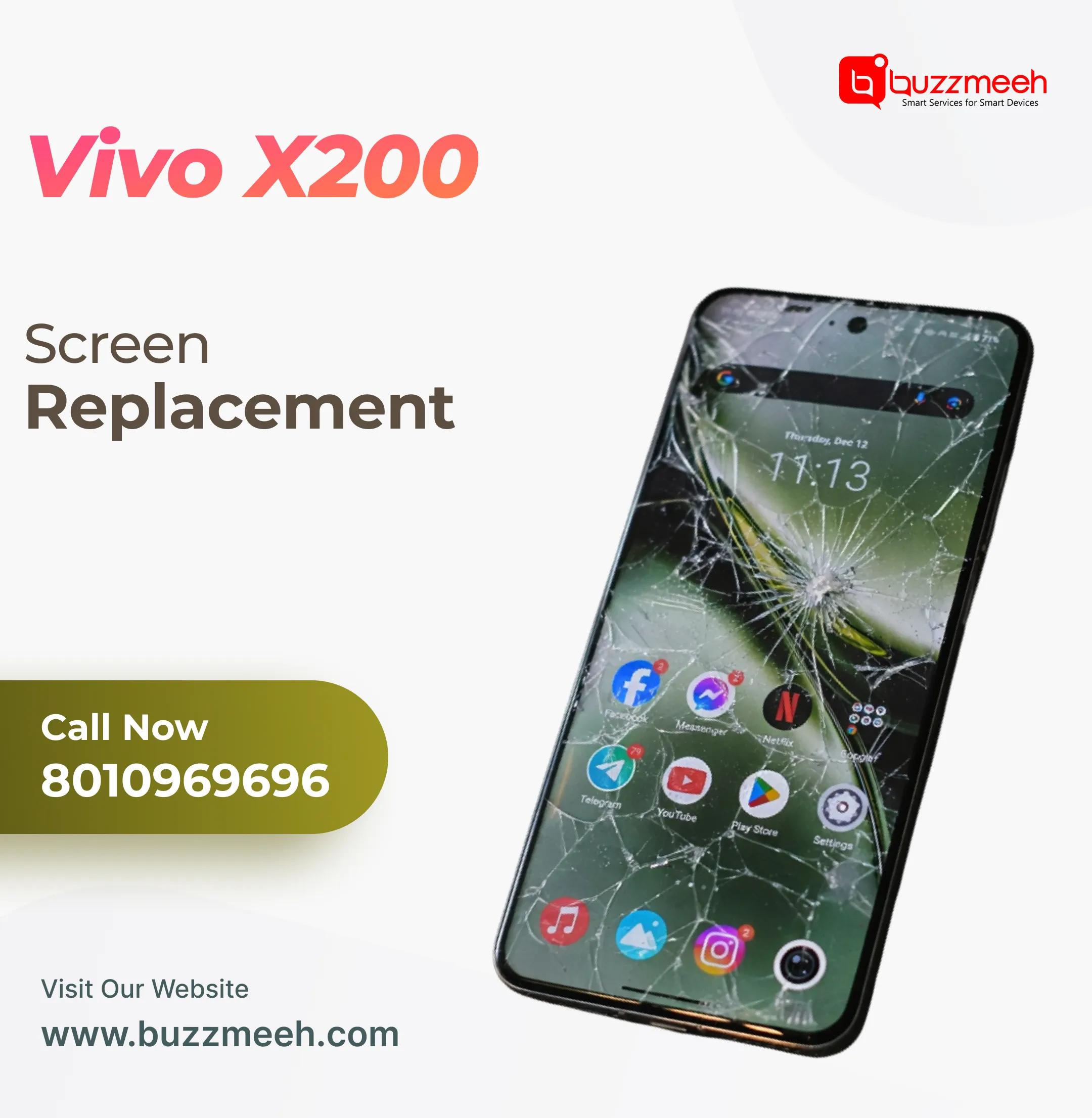 Vivo X200 Screen Replacement Cost in Delhi – Complete 2026 Guide
